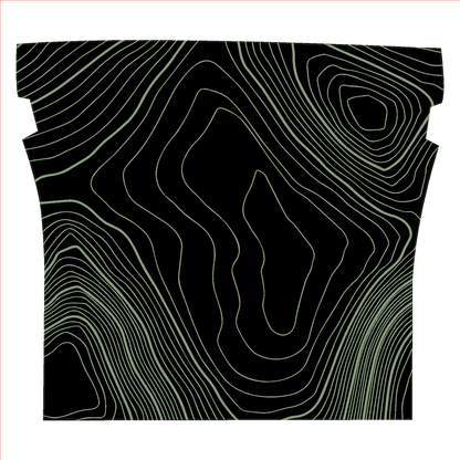 Topo Seatbelt Trim Protector (Printed Series) - 2021+ Bronco 4 Door - 21BRNSEATPRO-TPAMBL-21BRNSEATPRO-TPA51L-21BRNSEATPRO-TPAZL-21BRNSEATPRO-TPCGL-21BRNSEATPRO-TPCBNL-  DRIVEN - 27