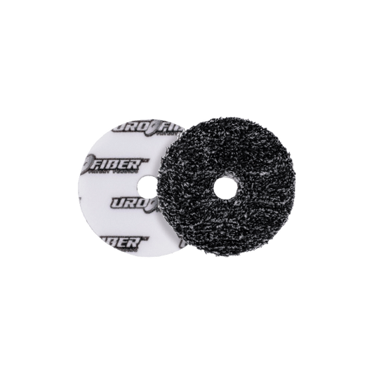 Uro Fiber Black/White Microfiber Pad - 392MFP-2-592MFP-692MFP-  DRIVEN - 1