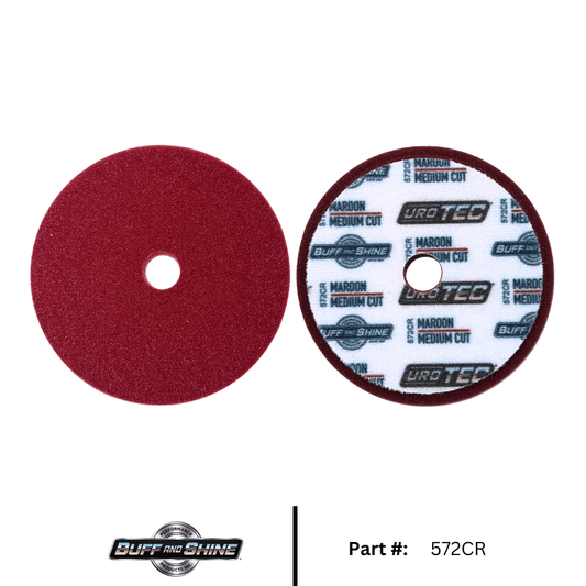 Uro Tec Maroon Medium Cut Foam Pad - 372CR-572CR-672CR-  DRIVEN - 2