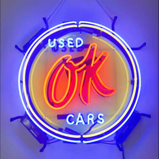 Used OK Cars Neon Signs Light - MEX387-  DRIVEN - 1
