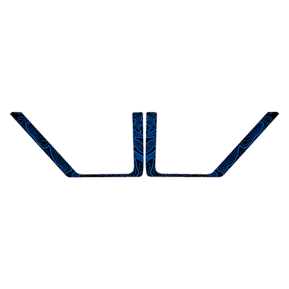 Topo Front Door Net Trim Overlay Kit (Printed Series) - 2021+ Bronco - 21BRNFTNET-TPAMBL-21BRNFTNET-TPA51L-21BRNFTNET-TPAZL-21BRNFTNET-TPCGL-21BRNFTNET-TPCBNL-  DRIVEN - 19