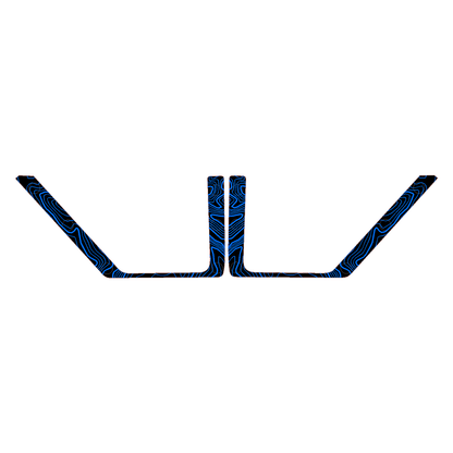 Topo Rear Door Net Trim Overlay Kit (Printed Series) - 2021+ Bronco - 21BRNFTNET-TPAMBL-21BRNFTNET-TPA51L-21BRNFTNET-TPAZL-21BRNFTNET-TPCGL-21BRNFTNET-TPCBNL-  DRIVEN - 23