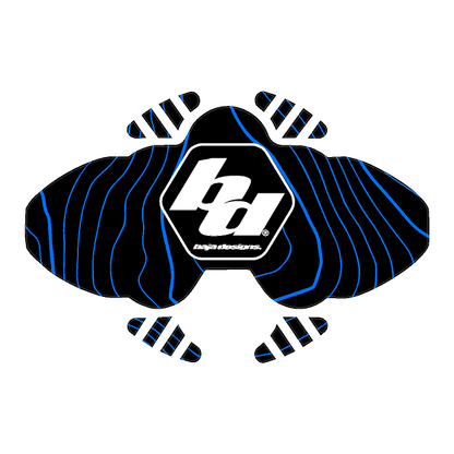 Baja Designs LP4 Topographic Light Cover Overlays  - Universal - BAJADESIGNSLP4TP-CARG-BAJADESIGNSLP4TP-CODE-BAJADESIGNSLP4TP-DS-BAJADESIGNSLP4TP-EG-BAJADESIGNSLP4TP-RR-  DRIVEN - 10