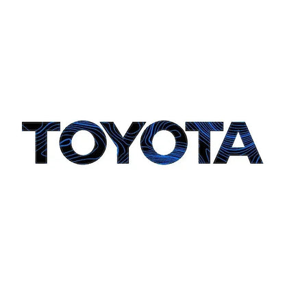 "TOYOTA" Topo Rear Tailgate Emblem Overlays - 2024+ Land Cruiser - 24LC250-RT-TOYOTA-TPWH-24LC250-RT-TOYOTA-TPHB-24LC250-RT-TOYOTA-TPVB-24LC250-RT-TOYOTA-TPAG-24LC250-RT-TOYOTA-TPSO-  DRIVEN - 12