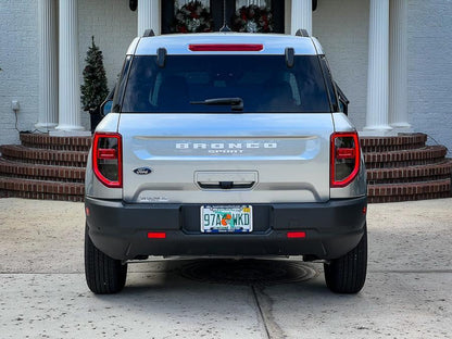 Version 1 Tail Light Overlays - 2021+ Bronco Sport - 21BSPORTLEDTL1-DS-21BSPORTLEDTL1-LS-21BSPORTLEDTL1-ST-21BSPORTLEDTL1-CB-21BSPORTLEDTL1-HC-  DRIVEN - 2