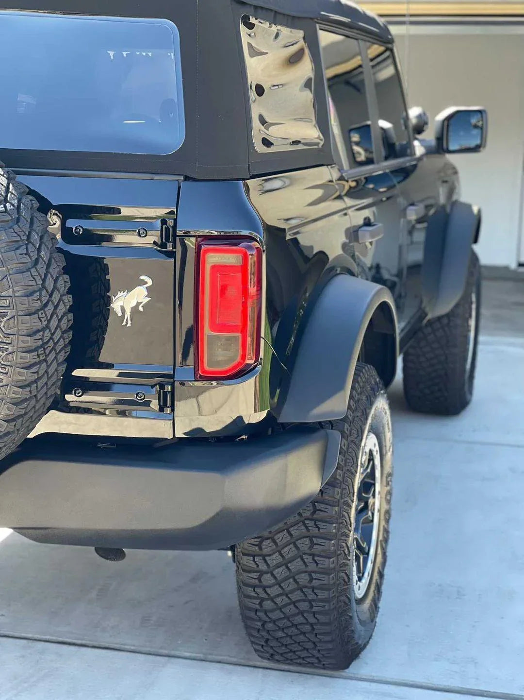 Version 1H Tail Light Overlays - 2021+ Bronco (w/ Halogen Taillights) - 21BRONCOHLGTL-DS-21BRONCOHLGTL-LS-21BRONCOHLGTL-SY-21BRONCOHLGTL-CB-21BRONCOHLGTL-HC-  DRIVEN - 4