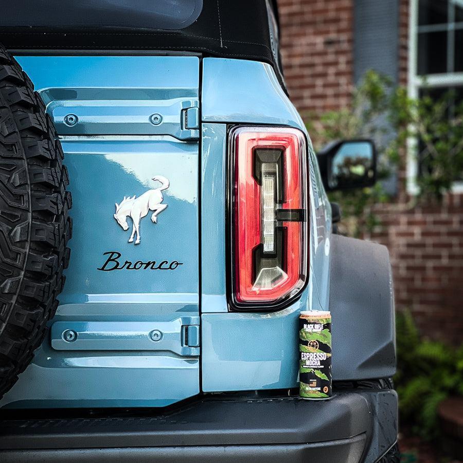 Version 1L Tail Light Overlays - 2021+ Bronco (w/ LED Taillights) - 21BRONCOLEDTL-DS-21BRONCOLEDTL-LX-21BRONCOLEDTL-LS-sku-50525375398207-21BRONCOLEDTL-ST-  DRIVEN - 1