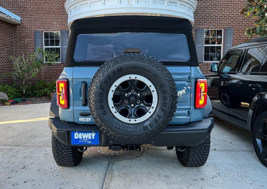 Version 1L Tail Light Overlays - 2021+ Bronco (w/ LED Taillights) - 21BRONCOLEDTL-DS-21BRONCOLEDTL-LX-21BRONCOLEDTL-LS-sku-50525375398207-21BRONCOLEDTL-ST-  DRIVEN - 10