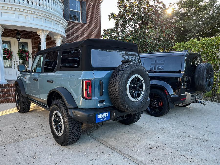 Version 1L Tail Light Overlays - 2021+ Bronco (w/ LED Taillights) - 21BRONCOLEDTL-DS-21BRONCOLEDTL-LX-21BRONCOLEDTL-LS-sku-50525375398207-21BRONCOLEDTL-ST-  DRIVEN - 3