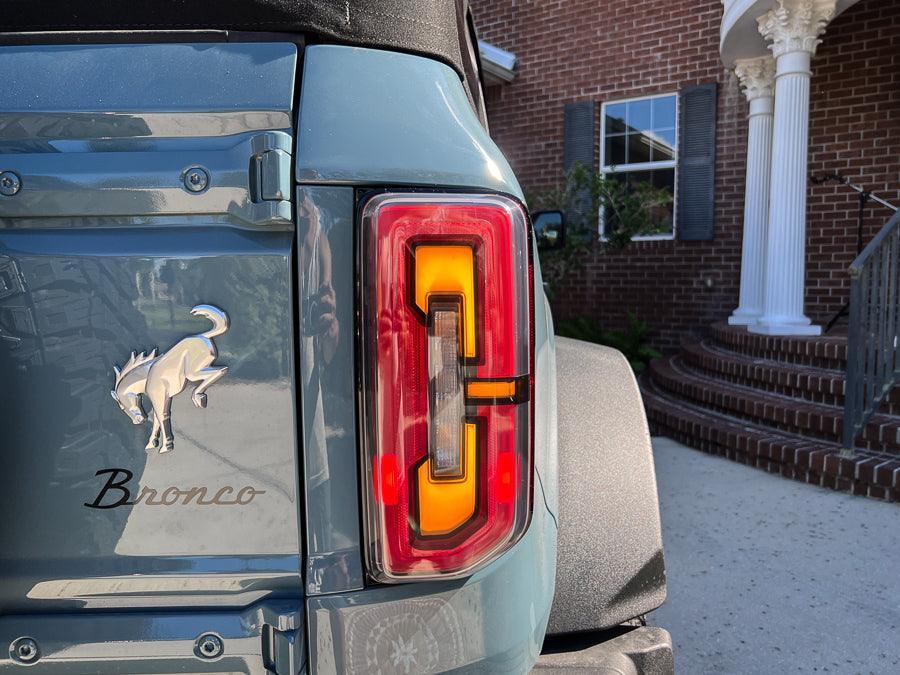 Version 1L Tail Light Overlays - 2021+ Bronco (w/ LED Taillights) - 21BRONCOLEDTL-DS-21BRONCOLEDTL-LX-21BRONCOLEDTL-LS-sku-50525375398207-21BRONCOLEDTL-ST-  DRIVEN - 6