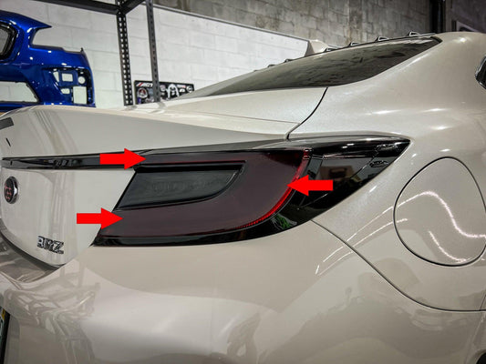 Version 2.0 Tail Light Overlays - 2022+ BRZ / GR86 - 22BRZ86TL2-DS-22BRZ86TL2-LS-22BRZ86TL2-ST-22BRZ86TL2-GY-22BRZ86TL2-HC-  DRIVEN - 1