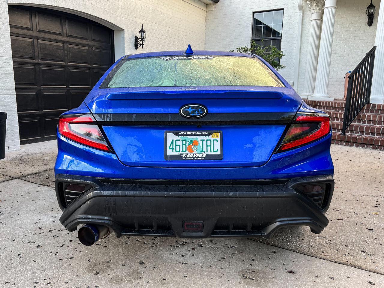 Version 3.0 Printed Series Dual Color Tail Light Overlays - 2022+ WRX - 22WRXTLPT-DS-22WRXTLPT-DSM-22WRXTLPT-LS-22WRXTLPT-LSM-  DRIVEN - 9