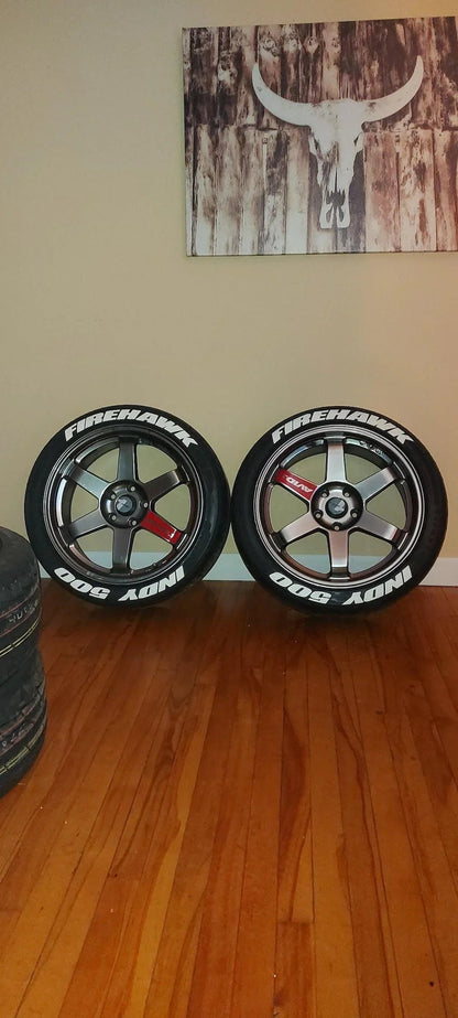 Volk Racing TE37 SL Replacement Wheel Spoke Stickers (5 Pack) - Universal - RAYS-TE37-GB-sku-48386472542527-RAYS-TE37-MB-sku-48386472673599-RAYS-TE37-YL-  DRIVEN - 5