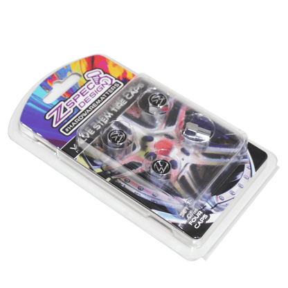 Chrome Valve Stem Tire Caps, Style: VW - ZSD-005299-  DRIVEN - 2