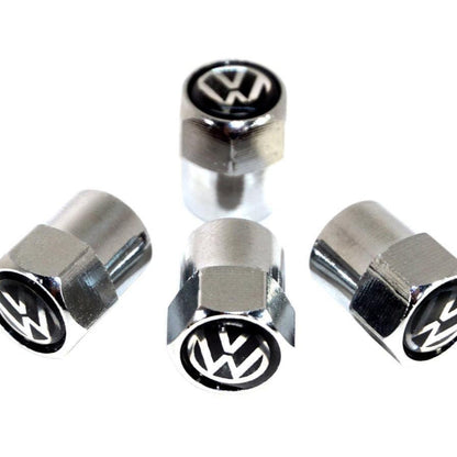 Chrome Valve Stem Tire Caps, Style: VW - ZSD-005299-  DRIVEN - 4