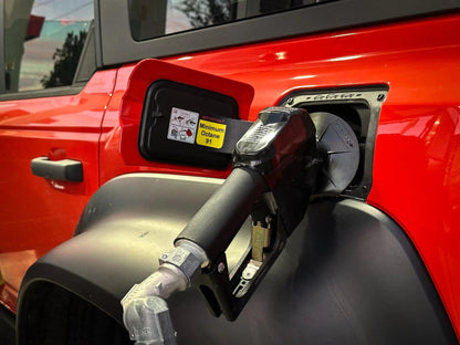 Warning Sticker Minimum Octane Rating (Pair) - Universal - 91OCTANEPR-93OCTANEPR-  DRIVEN - 2