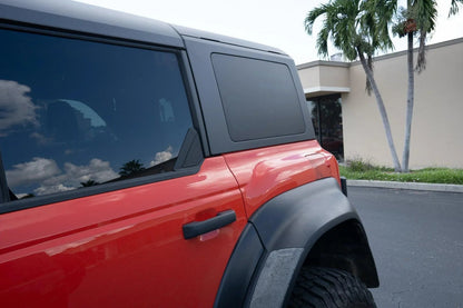 Stealth Clear Hardtop Side Window Overlays - 2021+ Bronco 4 Door - 21BRONCO4DRHTP-WTP-21BRONCO4DRHTP-BRNTN-21BRONCO4DRHTP-STBLNK-  DRIVEN - 4