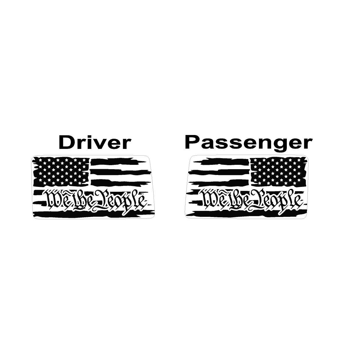 Stealth Clear Hardtop Side Window Overlays - 2021+ Bronco 4 Door - 21BRONCO4DRHTP-WTP-21BRONCO4DRHTP-BRNTN-21BRONCO4DRHTP-STBLNK-  DRIVEN - 8
