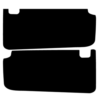 Freedom Series Sun Visor Overlays - 2018+ Wrangler JL / Gladiator JT - JLVISORFULLFREE-RWBNHL-JLVISORFULLFREE-RWBHL-JLVISORFULLFREE-BWNHL-JLVISORFULLFREE-BWHL-JLVISORFULLFREE-TBLNHL-  DRIVEN - 17