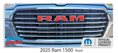 RAM Grille Emblem Overlay Decal   - 2025-2026 Ram 1500 - Ram25:Ram-F-1-Ram25:Ram-F-2-Ram25:Ram-F-3-Ram25:Ram-F-4-Ram25:Ram-F-5-  DRIVEN - 12