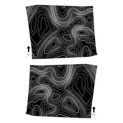 Topographic Inner Door Cup Overlays - 2024+ Tacoma / 2025+ 4Runner - 254RUNNER-SB-TP.WH-254RUNNER-SB-TP.JA-254RUNNER-SB-TP.HB-254RUNNER-SB-TP.VB-254RUNNER-SB-TP.AG-  DRIVEN - 5