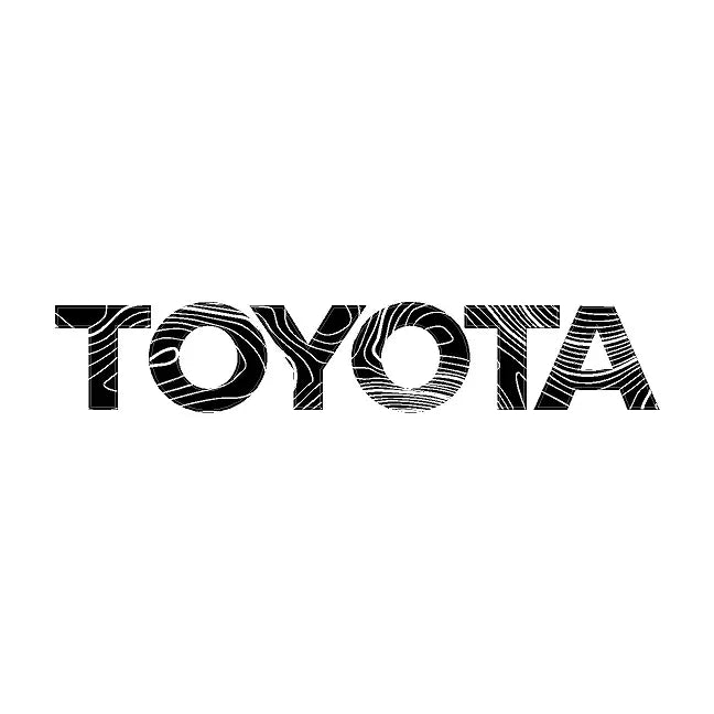 TOYOTA Topographic Rear Liftgate Emblem Inlays - 2025+ 4Runner - 254RUN-RT-TOYOTA-TPWH-254RUN-RT-TOYOTA-TPRACE-254RUN-RT-TOYOTA-TPHB-254RUN-RT-TOYOTA-TPVB-254RUN-RT-TOYOTA-TPAG-  DRIVEN - 4
