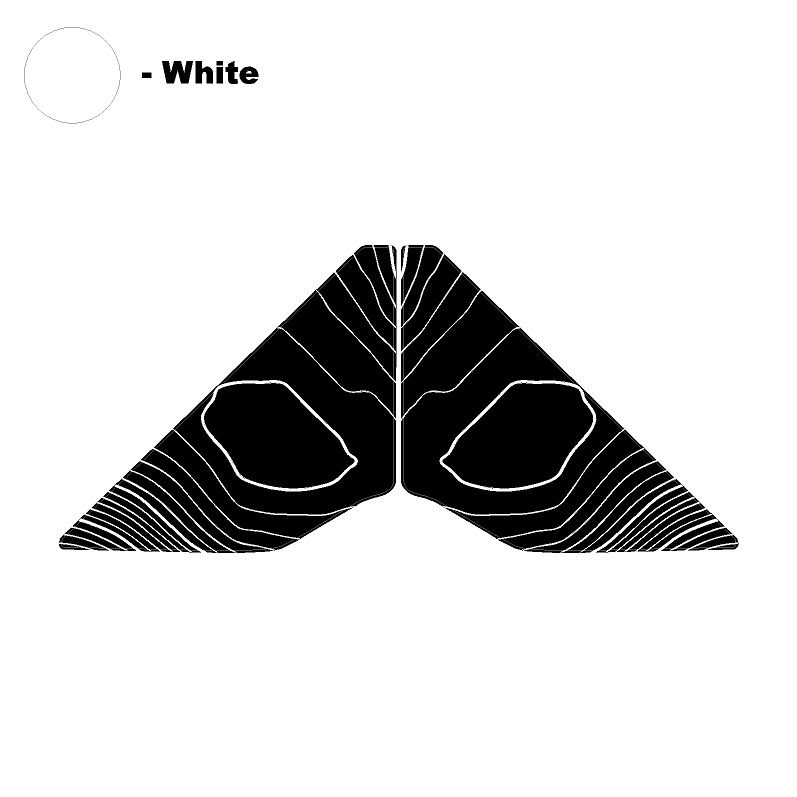 Topo Front Window Triangle Overlay (Printed Series) - 2021+ Bronco 4 Door - 21BRNDFTRIPT-TPAMBL-21BRNDFTRIPT-TPA51L-21BRNDFTRIPT-TPAZL-21BRNDFTRIPT-TPCGL-21BRNDFTRIPT-TPCBNL-  DRIVEN - 20