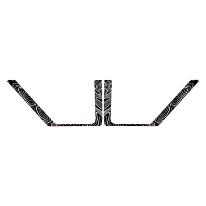 Topo Front Door Net Trim Overlay Kit (Printed Series) - 2021+ Bronco - 21BRNFTNET-TPAMBL-21BRNFTNET-TPA51L-21BRNFTNET-TPAZL-21BRNFTNET-TPCGL-21BRNFTNET-TPCBNL-  DRIVEN - 20