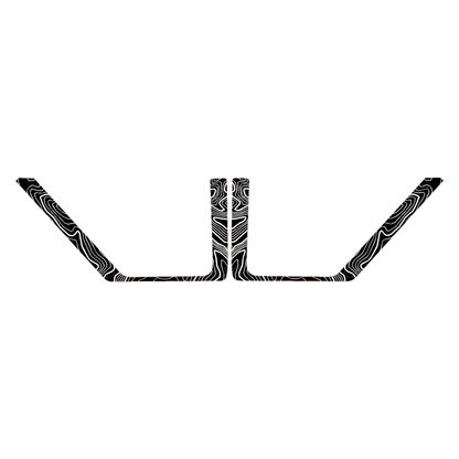 Topo Rear Door Net Trim Overlay Kit (Printed Series) - 2021+ Bronco - 21BRNFTNET-TPAMBL-21BRNFTNET-TPA51L-21BRNFTNET-TPAZL-21BRNFTNET-TPCGL-21BRNFTNET-TPCBNL-  DRIVEN - 24