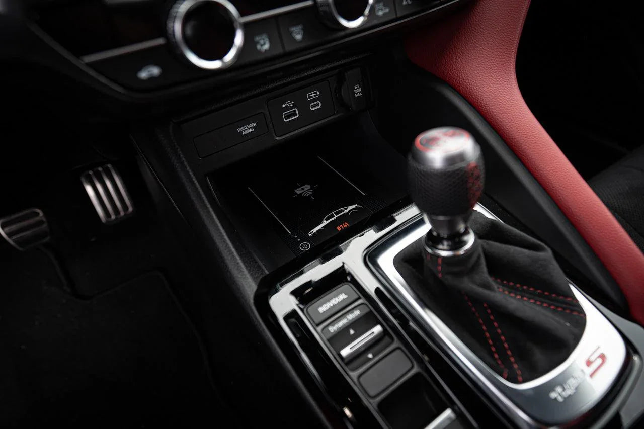 Wireless Charger Warning Label Overlay - 2023+ Integra - 23INTWIRELESS-CUSTOM-23INTWIRELESS-ST-23INTWIRELESS-RD-23INTWIRELESS-WH-23INTWIRELESS-BL-  DRIVEN - 2