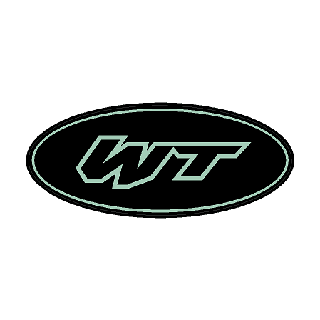 "WT" Rear Oval Emblem Overlays (Printed Series) - 2021-2023 Bronco Wildtrak - 21BRONCROWTPT-AMB-21BRONCROWTPT-A51-21BRONCROWTPT-AZS-21BRONCROWTPT-CG-21BRONCROWTPT-CBN-  DRIVEN - 1