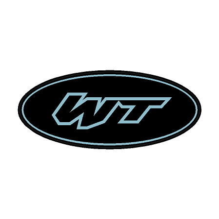 "WT" Rear Oval Emblem Overlays (Printed Series) - 2021-2023 Bronco Wildtrak - 21BRONCROWTPT-AMB-21BRONCROWTPT-A51-21BRONCROWTPT-AZS-21BRONCROWTPT-CG-21BRONCROWTPT-CBN-  DRIVEN - 2
