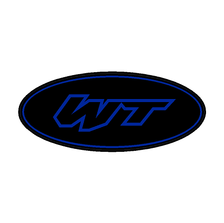 "WT" Rear Oval Emblem Overlays (Printed Series) - 2021-2023 Bronco Wildtrak - 21BRONCROWTPT-AMB-21BRONCROWTPT-A51-21BRONCROWTPT-AZS-21BRONCROWTPT-CG-21BRONCROWTPT-CBN-  DRIVEN - 3