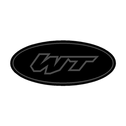 "WT" Rear Oval Emblem Overlays (Printed Series) - 2021-2023 Bronco Wildtrak - 21BRONCROWTPT-AMB-21BRONCROWTPT-A51-21BRONCROWTPT-AZS-21BRONCROWTPT-CG-21BRONCROWTPT-CBN-  DRIVEN - 6
