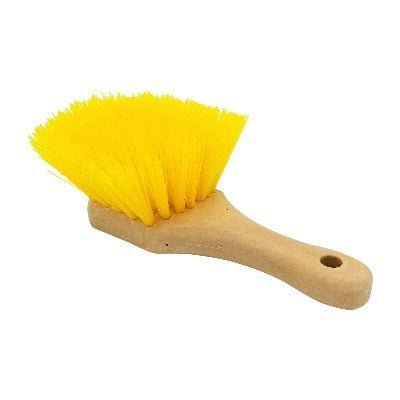 Yellow Stiff Utility Brush - 8 Inch - FB-YLW-08-  DRIVEN - 1