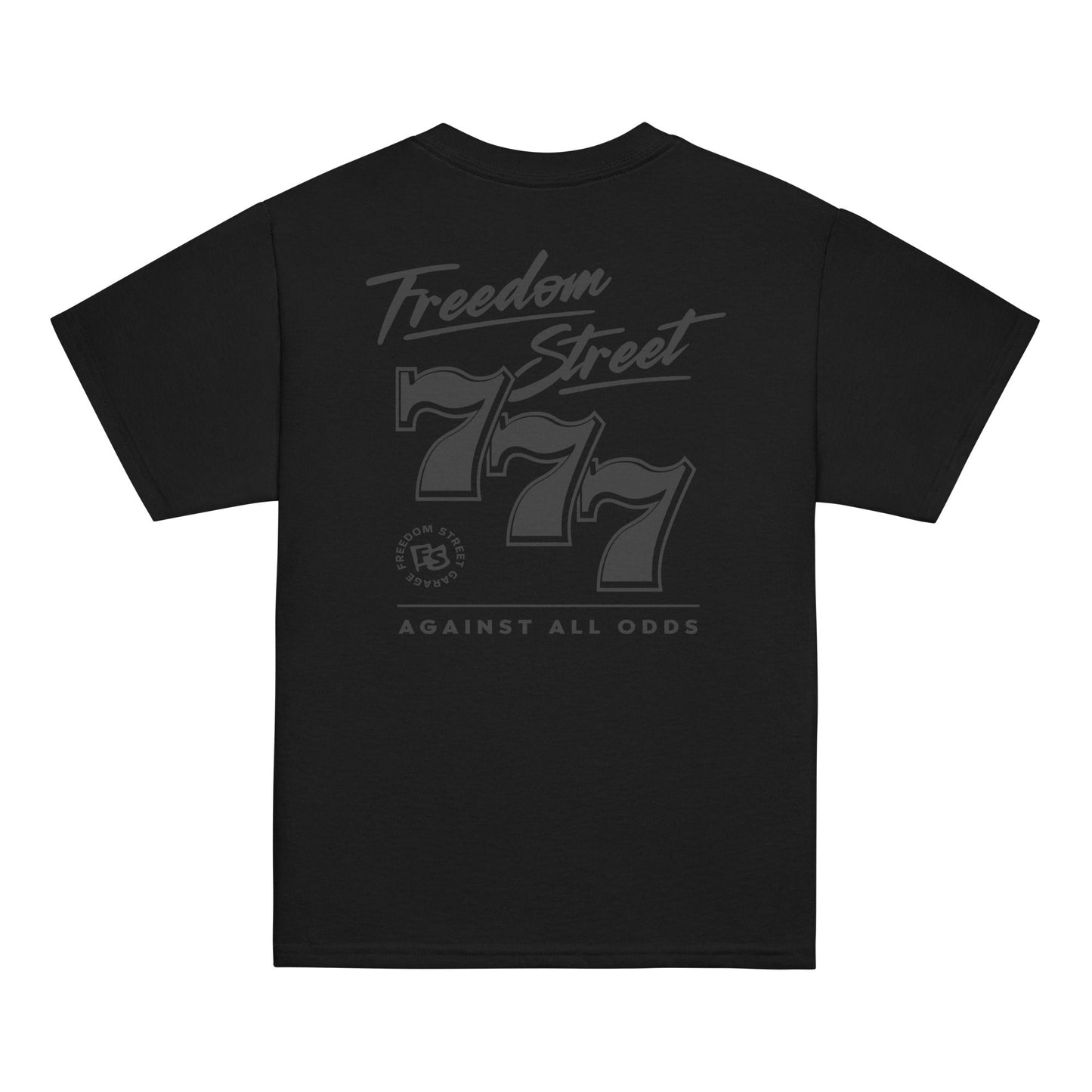 Youth Black-out Lucky 7's T-shirt