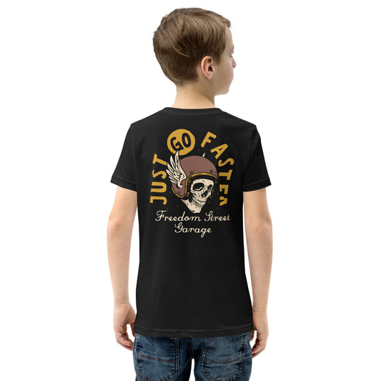 Just Go Faster Youth Short Sleeve T-Shirt - 5290075_9430-5290075_9431-5290075_9432-5290075_9433-  DRIVEN - 1
