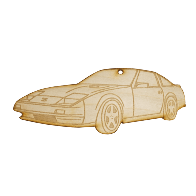 ZSPEC Laser-Engraved Wood Ornament, Style: Nissan 300zx Z31 - ZSD-563096-  DRIVEN - 1