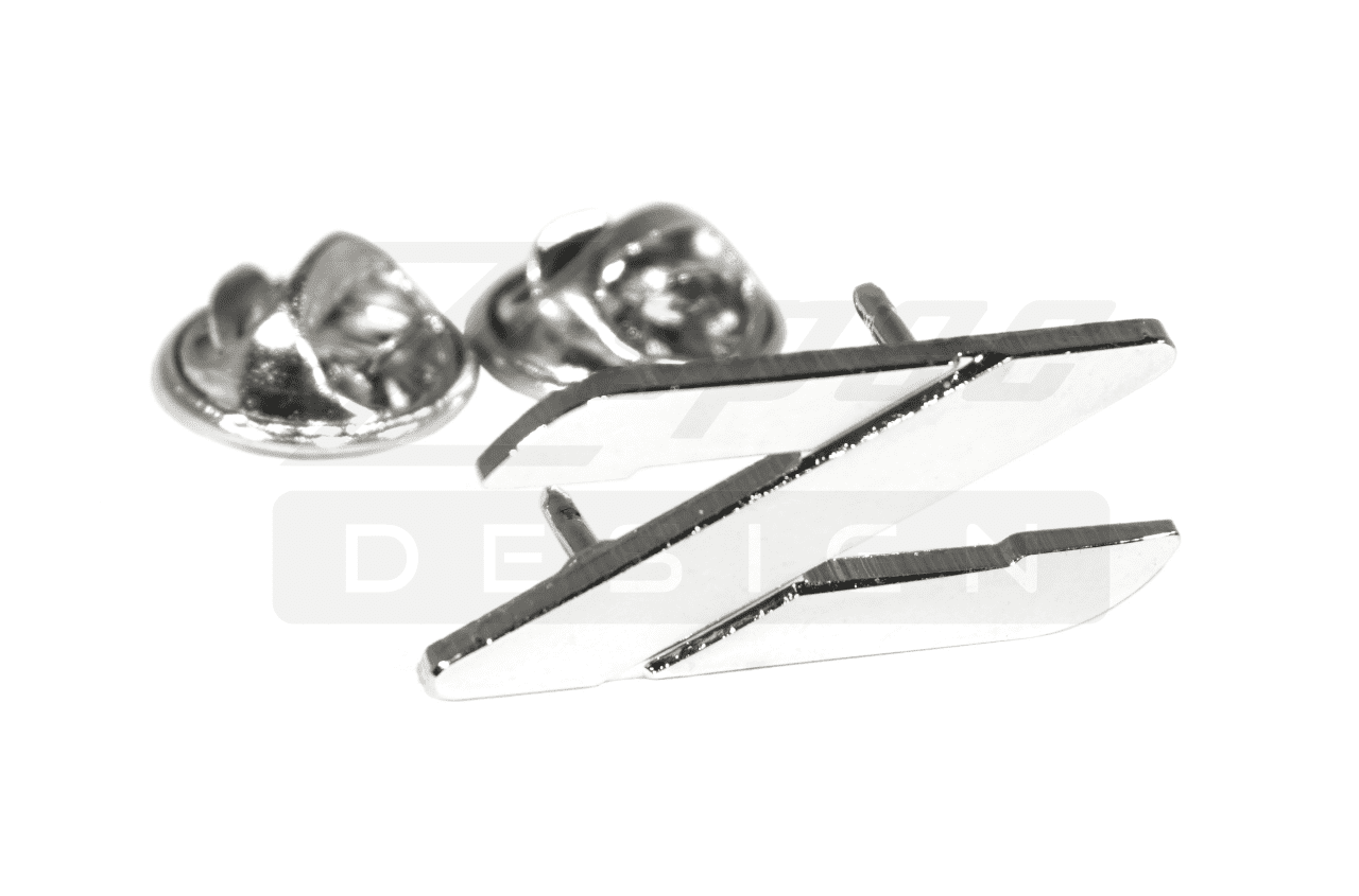 ZSPEC Nissan Z32 300zx Z-Style Lapel / Hat Pin, Chrome - ZSD-189265-  DRIVEN - 2