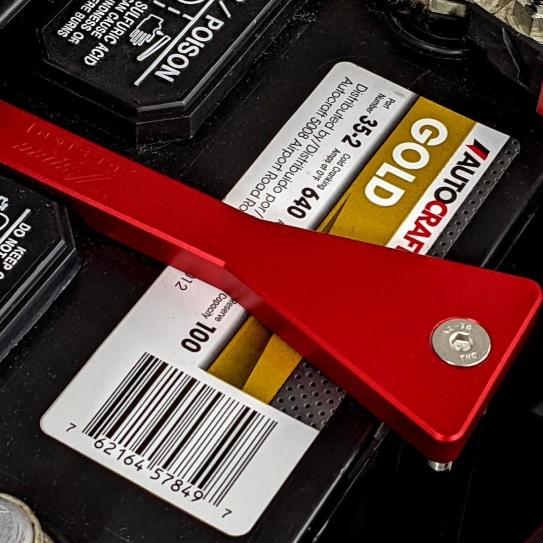 ZSPEC Battery Hold Down/Bracket for '03-09 Nissan 350z Z33, Billet w/ Stainless Hardware - ZSD-199363-ZSD-199370-ZSD-199387-ZSD-199394-ZSD-199400-  DRIVEN - 3