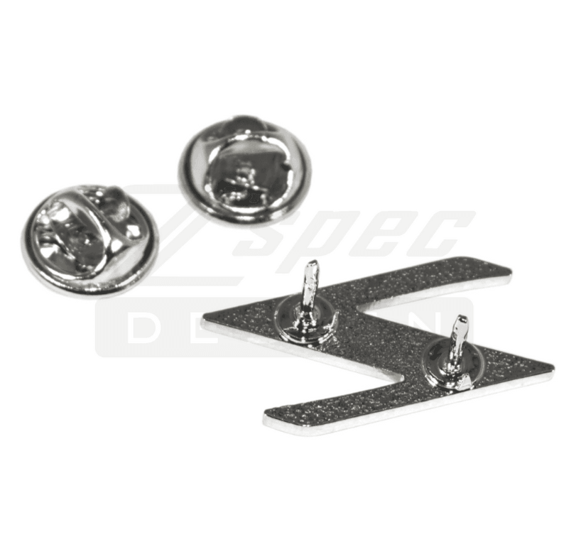 ZSPEC Lapel Pin - Nissan Z34 370z Z-Style, Chrome - ZSD-381942-  DRIVEN - 2
