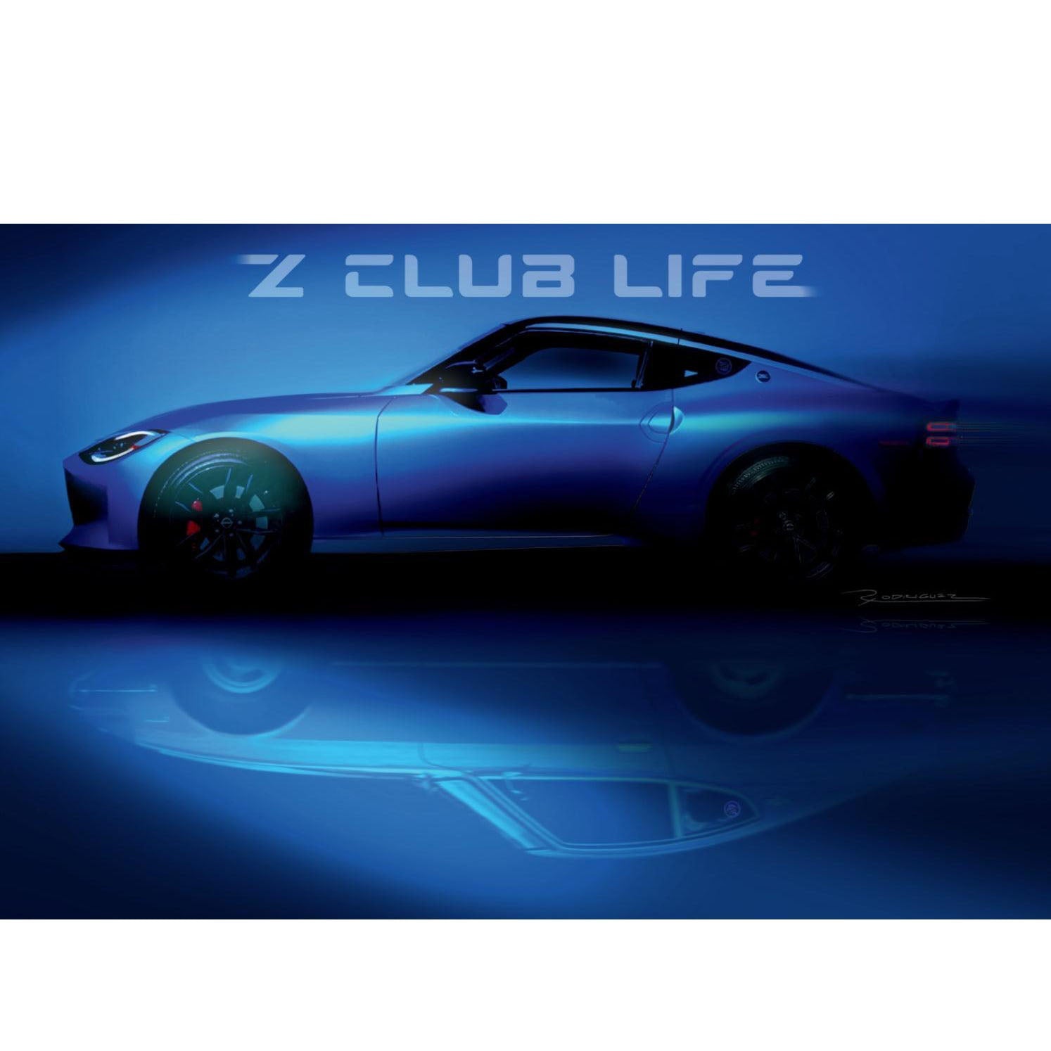 Z Club Life "Reflections"  Poster produced for ZCON 2022 Birmingham Event, 24" x 36" Size - ZSD-187308-  DRIVEN - 1