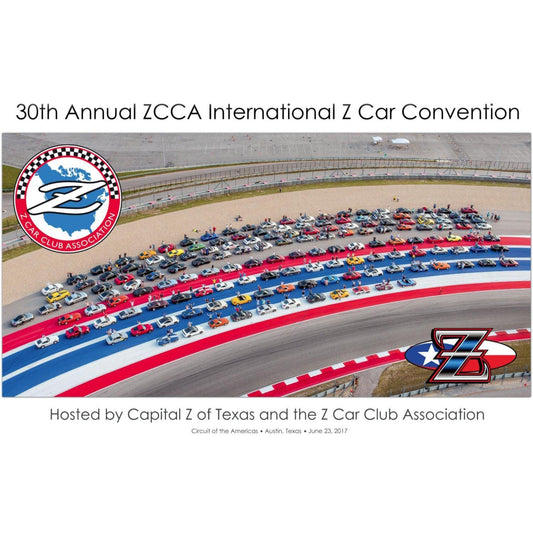 ZCON 2017 "Circuit of the Americas" on-track photo - Austin, TX - 20" x 30" Size - ZSD-187339-  DRIVEN - 1