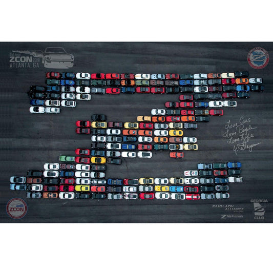 ZCON 2018 "Road Atlanta Z Picture" Enthusiast-Cars Poster - Atlanta, GA - 24" x 36" Size - ZSD-187346-  DRIVEN - 1