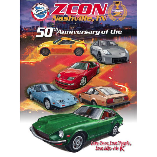 ZCON 2020 "50th Anniversary of the Z" Celebration - Nashville, TN - 24" x 36" Size - ZSD-187353-  DRIVEN - 1
