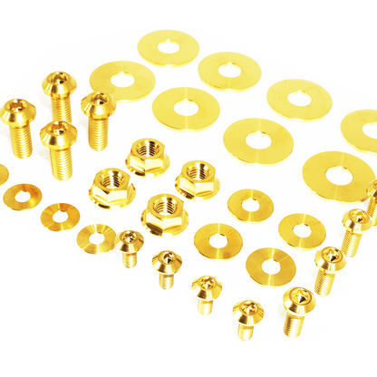 ZSPEC Trunk Area Fastener Kit for '22+ Toyota GR86 & Subaru BRZ, Titanium - ZSD-392870-ZSD-392887-ZSD-392894-ZSD-392900-ZSD-392917-  DRIVEN - 3