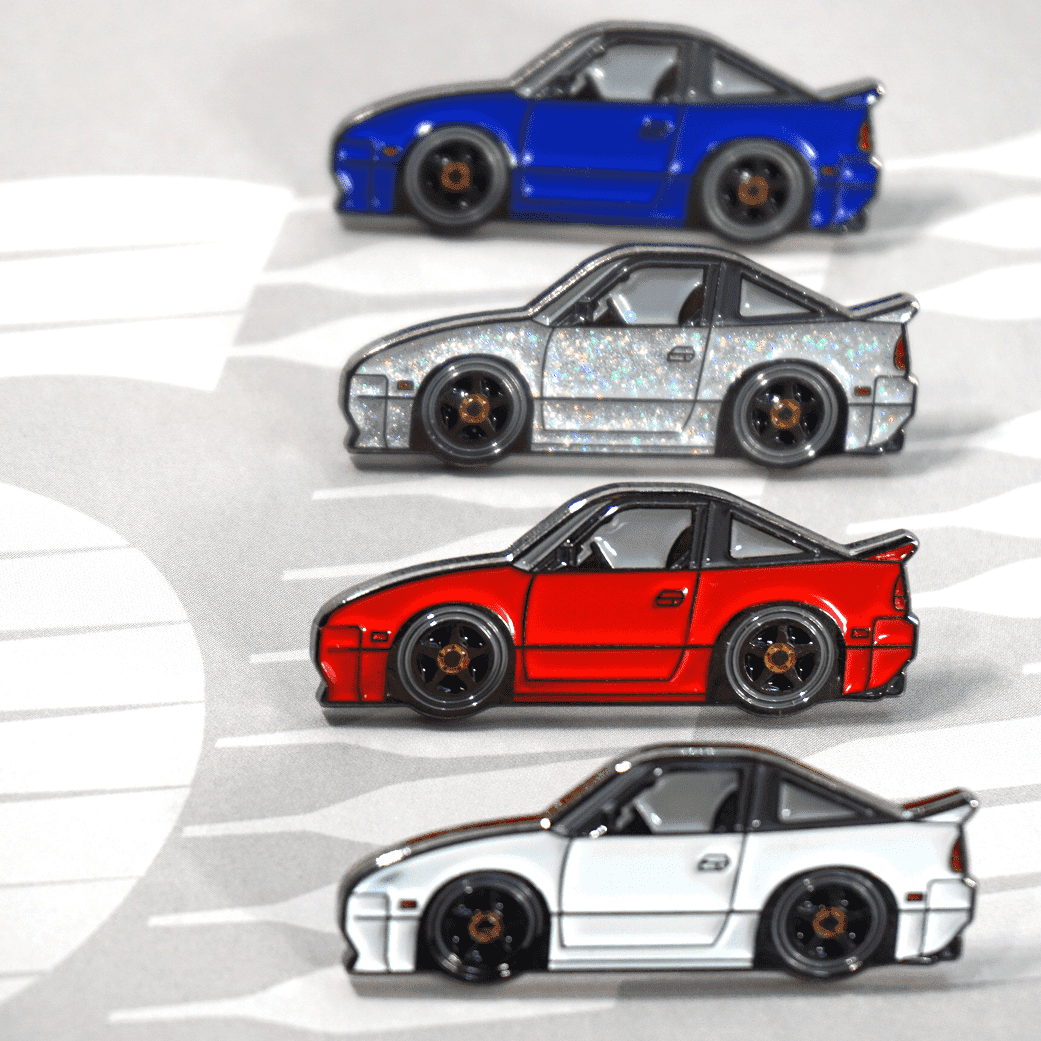 ZSPEC S-Chassis 240SX Tribute Lapel / Hat Pin - ZSD-002182-ZSD-002199-ZSD-002205-ZSD-002212-  DRIVEN - 3