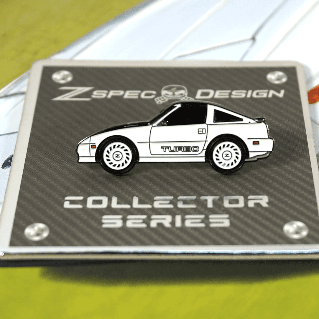 ZSPEC Nissan 300zx Z31 Shiro Tribute Lapel / Hat Pin - ZSD-002120-  DRIVEN - 3