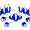 ZSPEC SHSC Timing Covers Fastener Kit for '84-89 Nissan 300zx Z31, Stainless & Billet