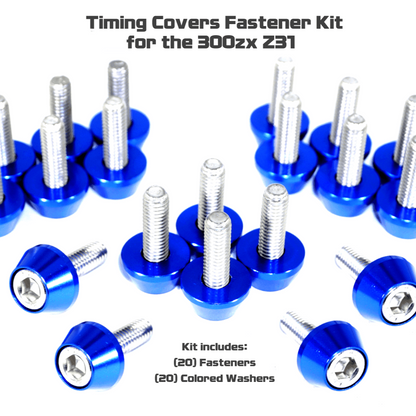 ZSPEC SHSC Timing Covers Fastener Kit for '84-89 Nissan 300zx Z31, Stainless & Billet - ZSD-759291-ZSD-759307-ZSD-759314-ZSD-759321-ZSD-759338-  DRIVEN - 3